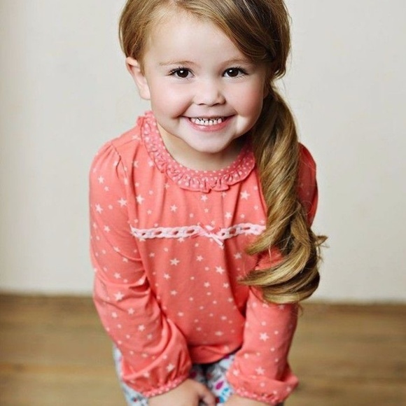 NEW Matilda Jane Coral Star Eisley Top 4Y - Picture 2 of 2
